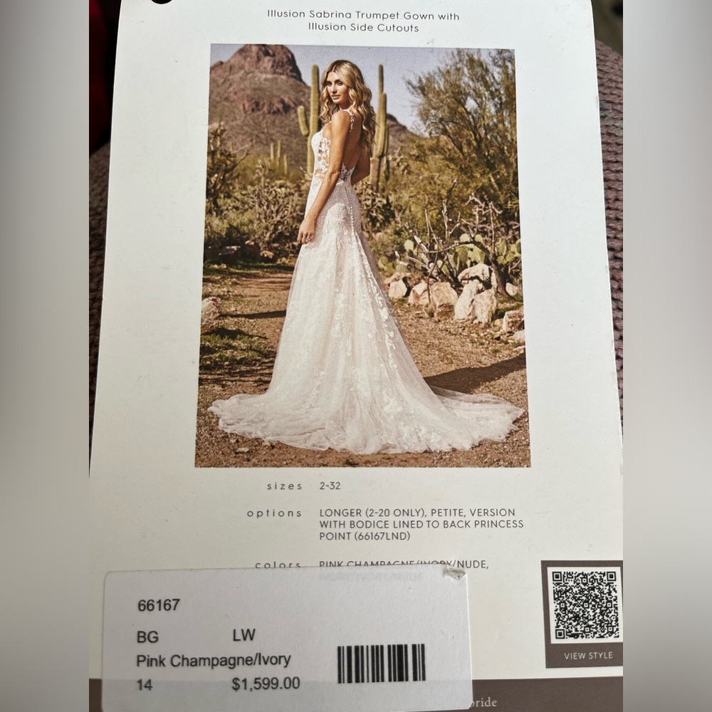 Lillian West Wedding dress